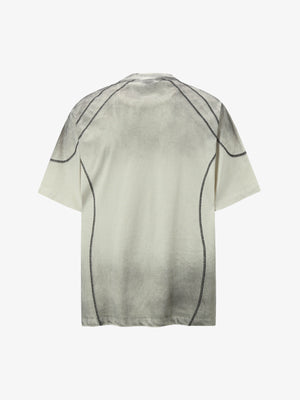 Distressed Digital Print Short-Sleeved T-Shirt - thumbnail 3