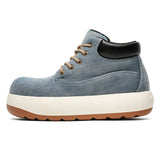 XoKool Quantum Drift X9X Moon Boots - Futuristic Denim Comfort