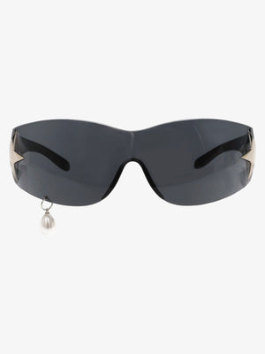 Vintage Pearl Earring Sunglasses - thumbnail 2