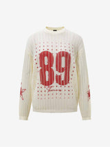 Street Hollow Knit Crew Neck Sweater