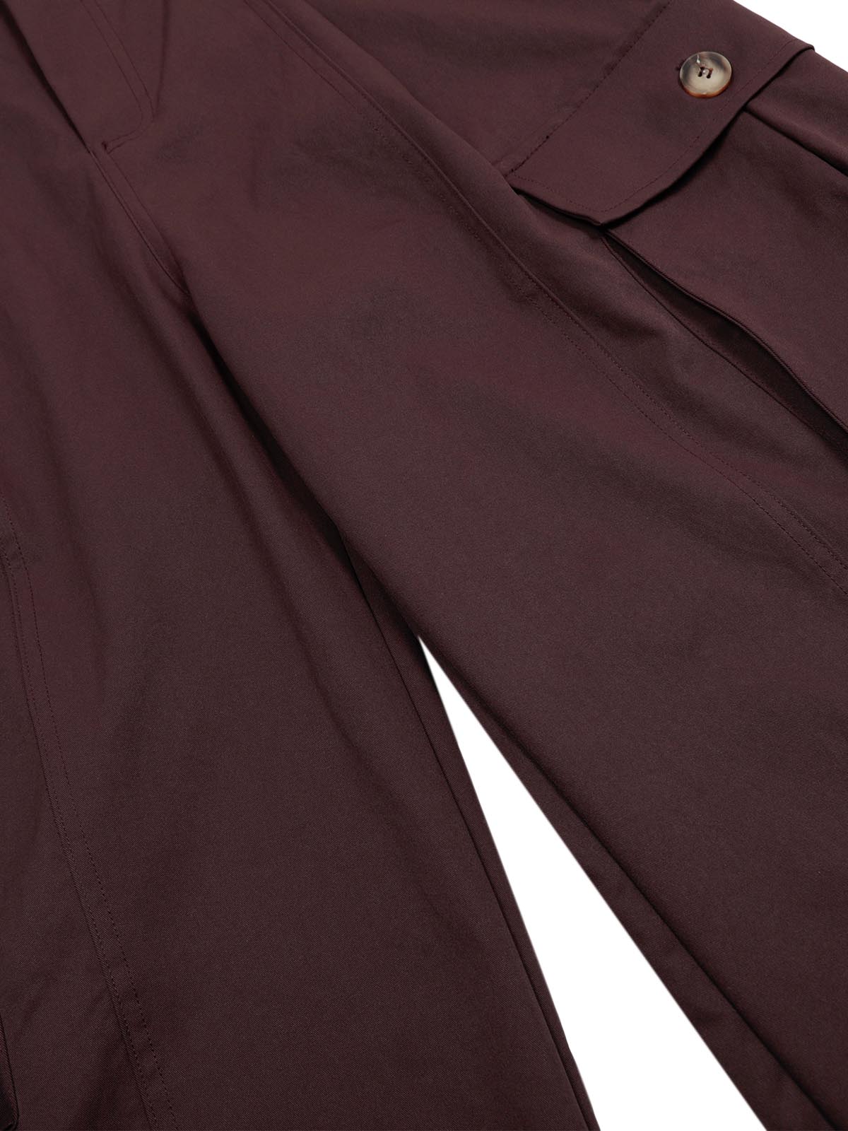Wide leg cargo pants – cargo pocket flap detail | XoKool