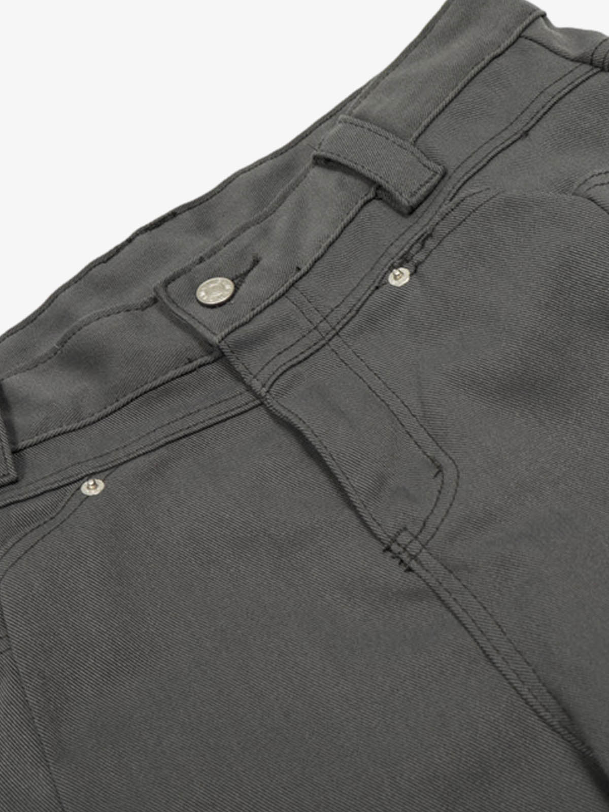 Pleated Deconstructed Tailored Pocket Casual Pants - image 3