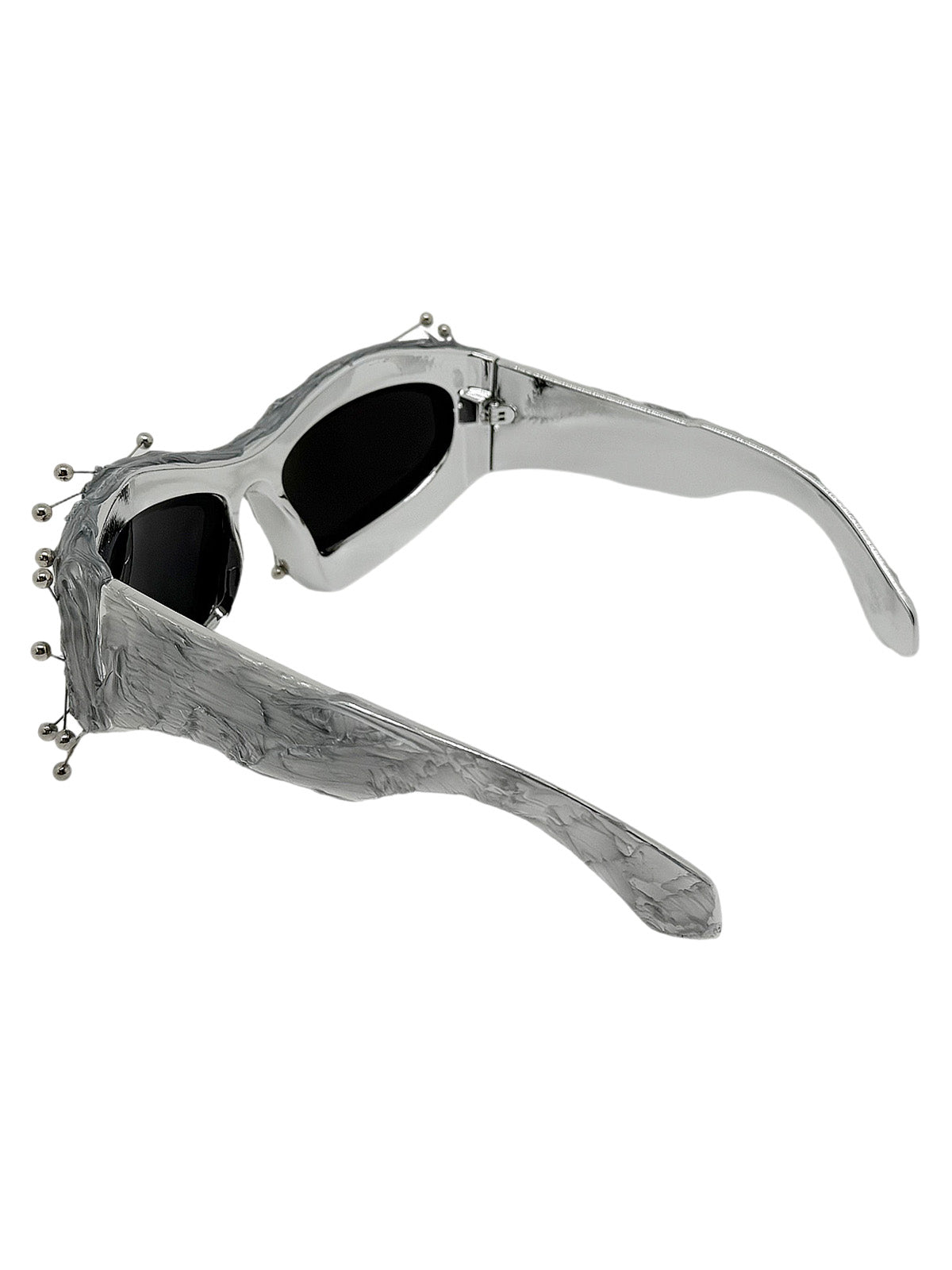 Hip Hop Punk Beaded Sunglasses - image 8