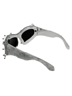 Hip Hop Punk Beaded Sunglasses - thumbnail 8