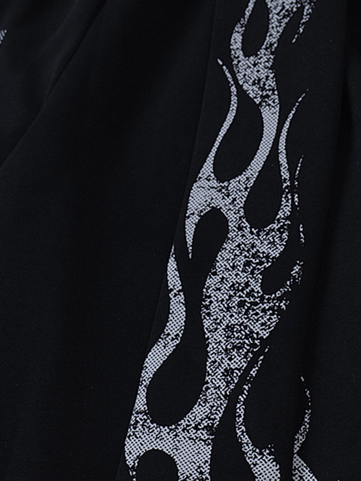 Dark Street Letter Flame Sweatpants - image 4