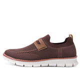 QEVV X9X Slip-On Oxford Shoes