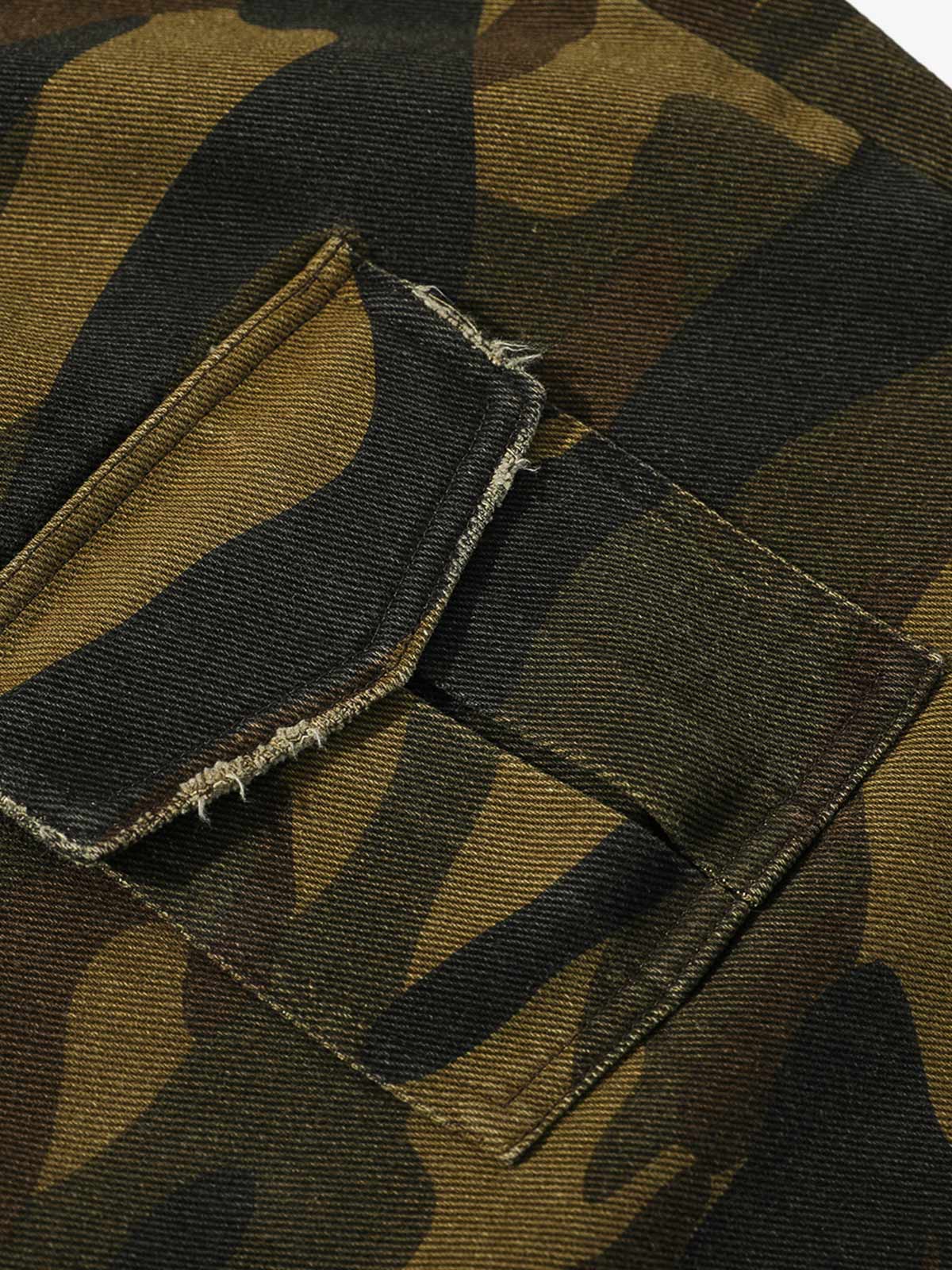 Vintage Camouflage Machete Workwear Pants - image 6