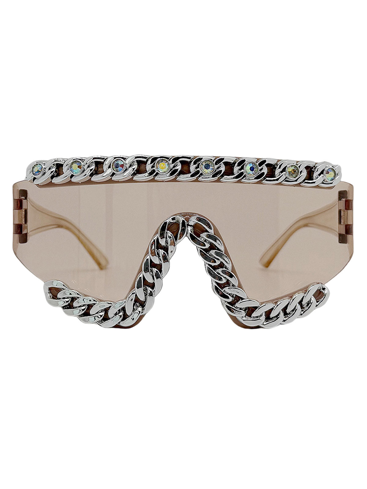 Chain-Embellished Sunglasses - image 7