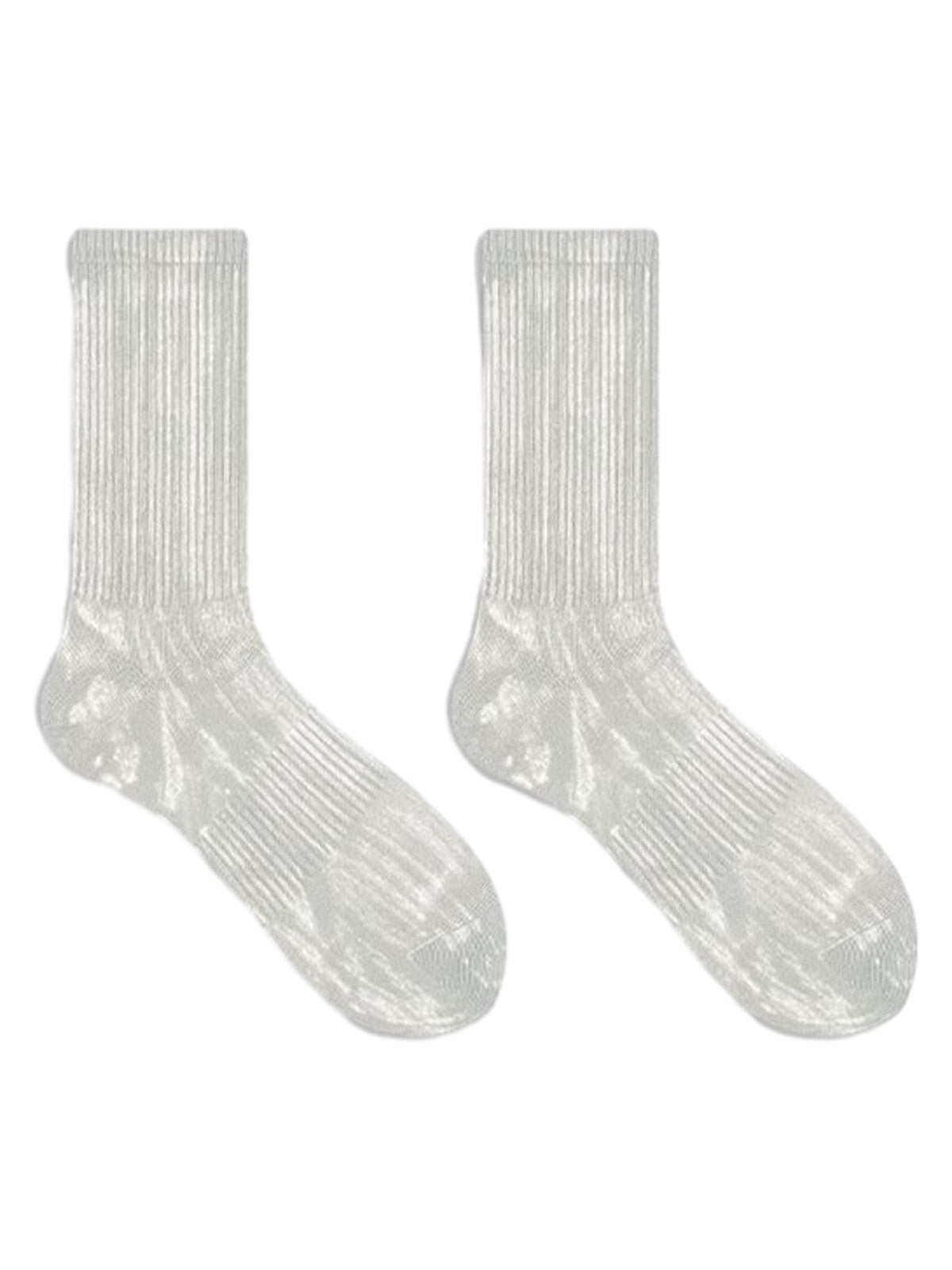 Workwear Distressed Tie Dyed Socks Minimalist Chic Style - 19905