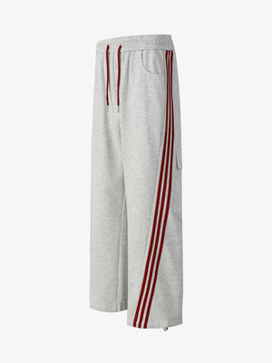 Striped Loose Drape Pants - thumbnail 5