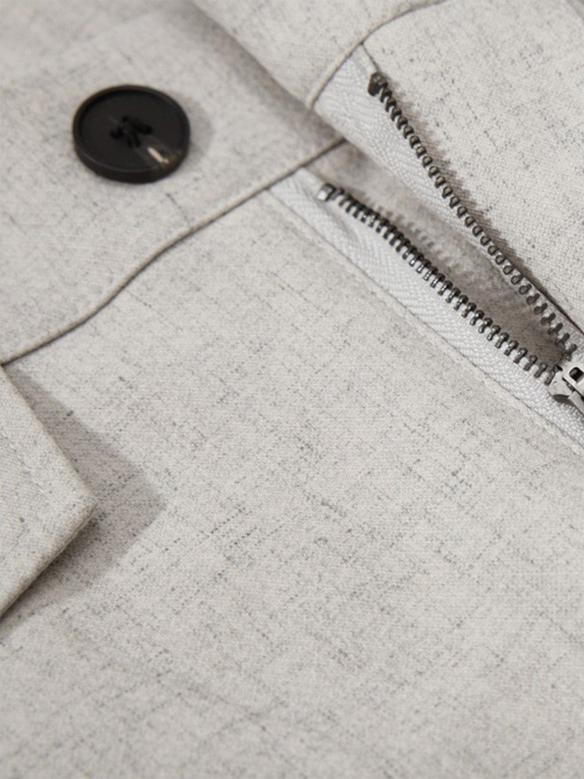 Tie Detail Relaxed Fit Draped Suit Pants - image 7