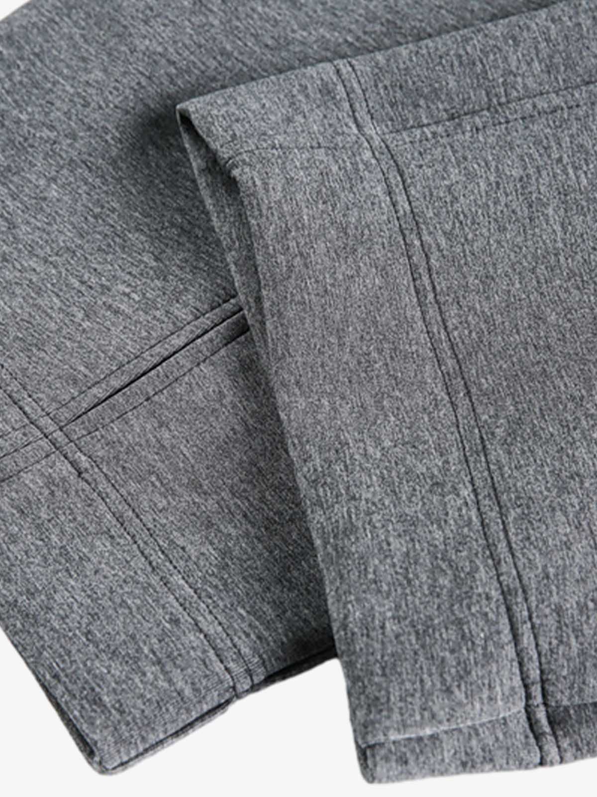 Deconstructed Split Drawstring Casual Sweatpants - image 8