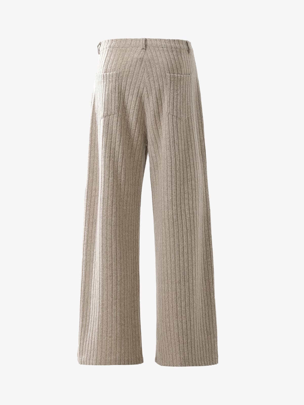 Retro Wool Blend Pleated Baggy Trousers - image 6