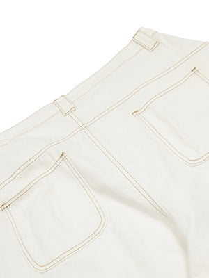 Embroidered Floral Patches Barrel Jeans - thumbnail 5