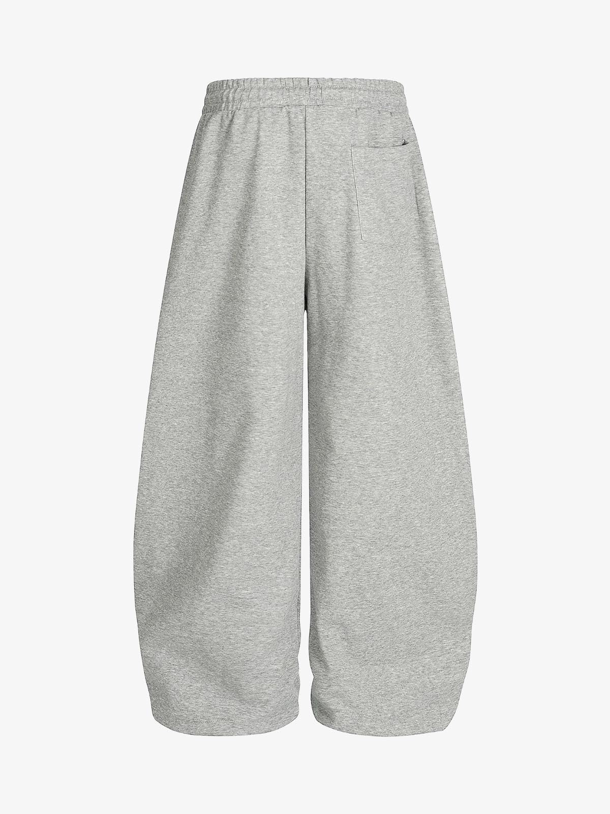 Hip-Hop Patch Embroidered Wide-Leg Sweatpants - image 5