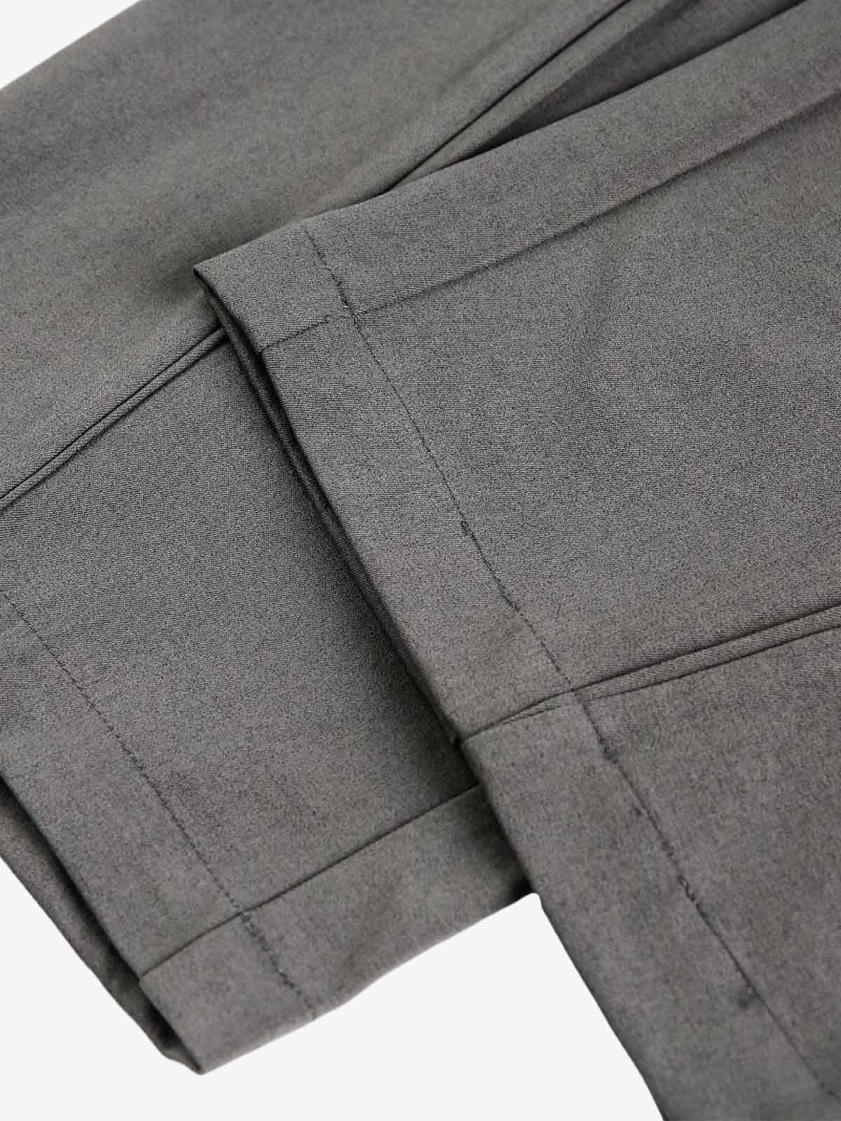 Street Deconstruction Split Casual Suit Pants - image 7