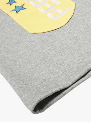 Hip-Hop Patch Embroidered Wide-Leg Sweatpants - thumbnail 12
