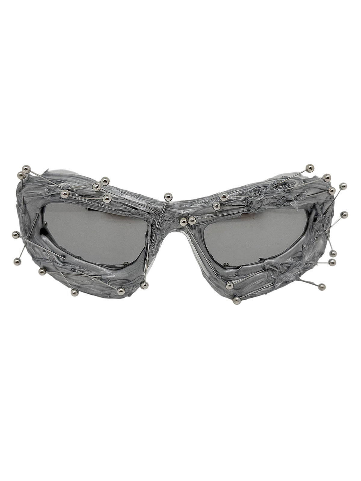 Hip Hop Punk Beaded Sunglasses - image 7