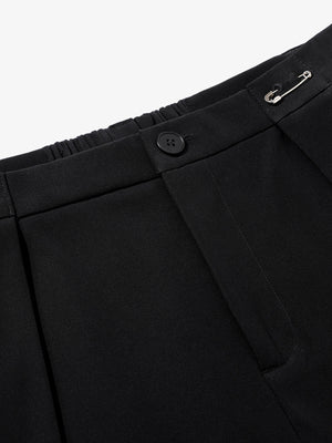 High Street Paperclip Design Drape Scimitar Pants - thumbnail 4