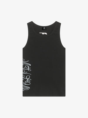 Street Ribbed Slim Fit Printed Vest - thumbnail 1