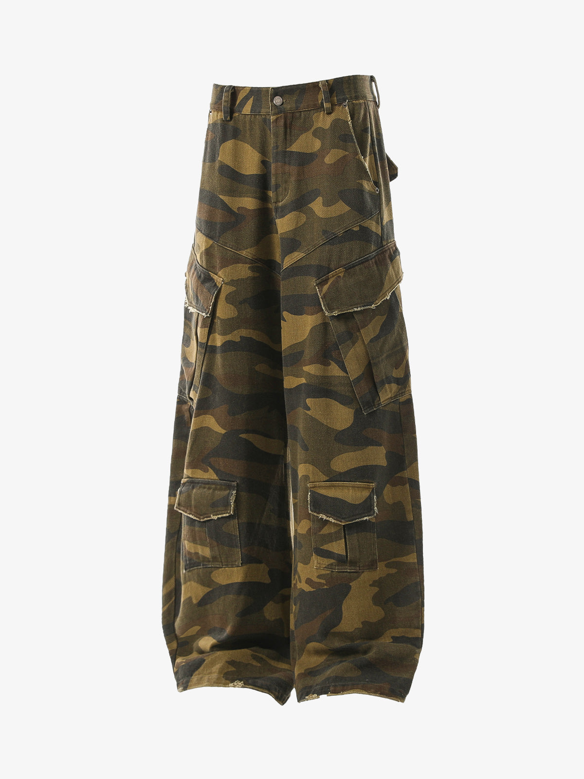 Vintage Camouflage Machete Workwear Pants - image 5