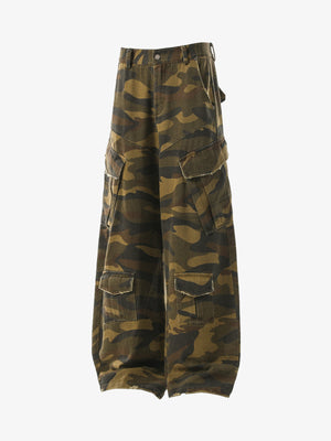Vintage Camouflage Machete Workwear Pants - thumbnail 5