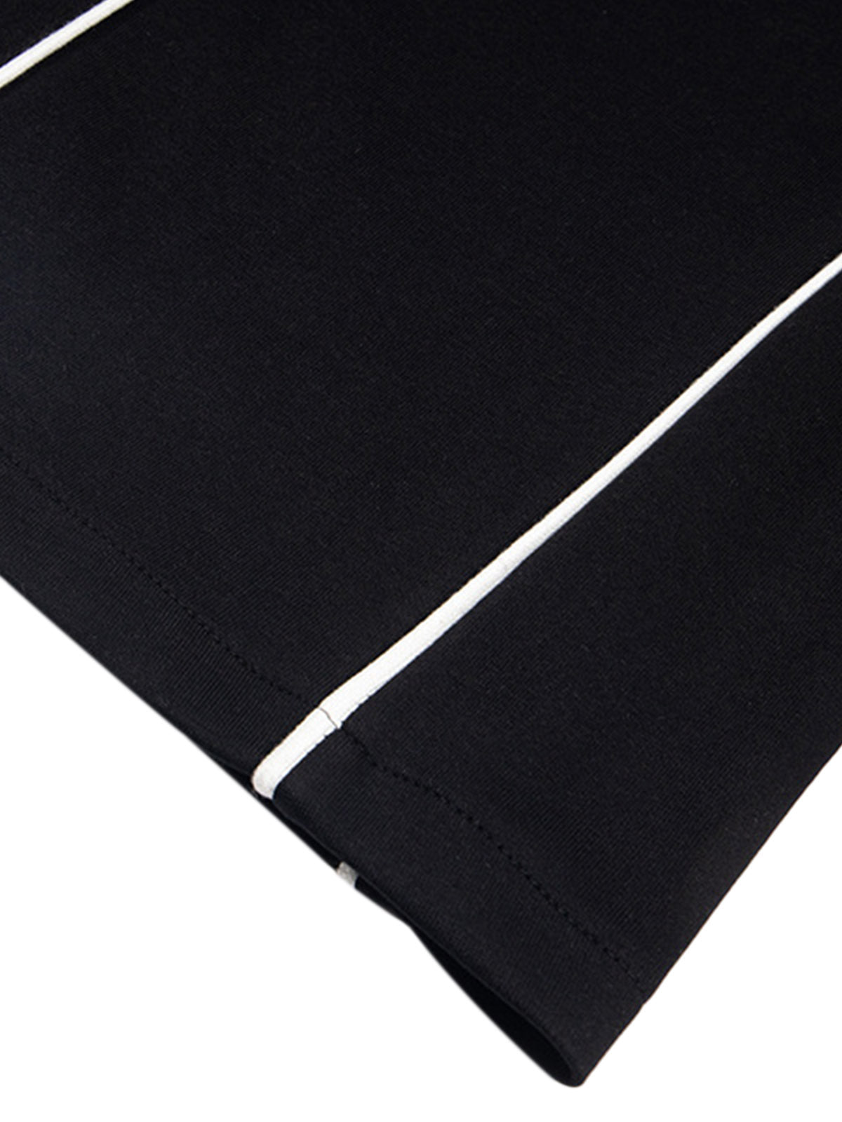 Retro Pearl Design Casual Straight Pants - image 7