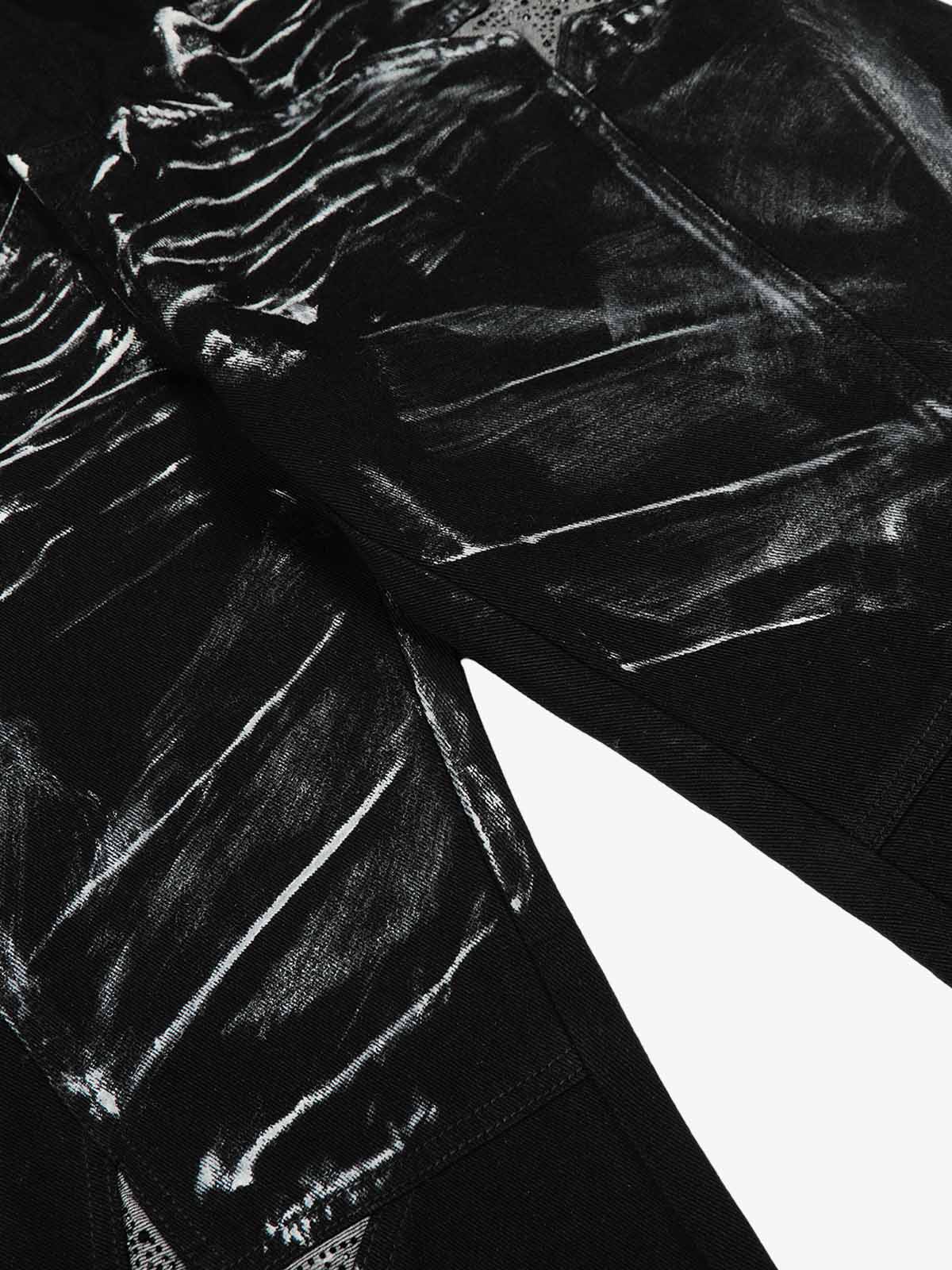 Painted star jeans – front paint + star close-up | XoKool