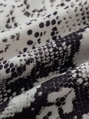 Street Snake Print Short-Sleeved Floral Shirt - thumbnail 5