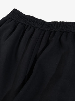 Dark Street Character Print Waist Strap Detail Barrel Pants - thumbnail 6