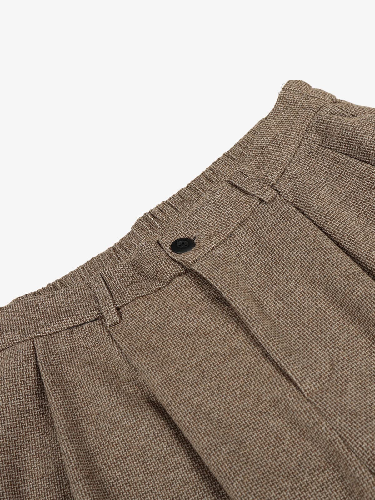 Casual Pleated Drape Stretch Barrel Pants - image 4