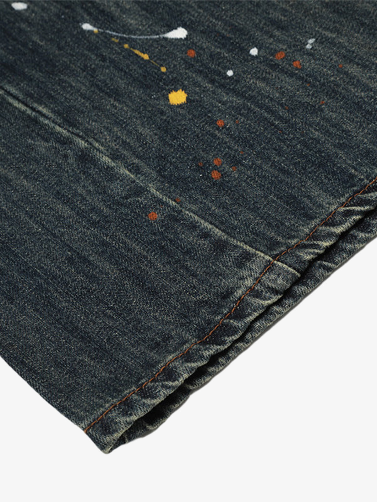 Dark Wash Barrel Jeans – Saum Nahaufnahme | XoKool
