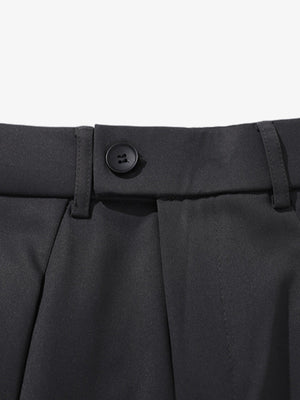 Pleated Drape Bootcut Suit Pants - thumbnail 13