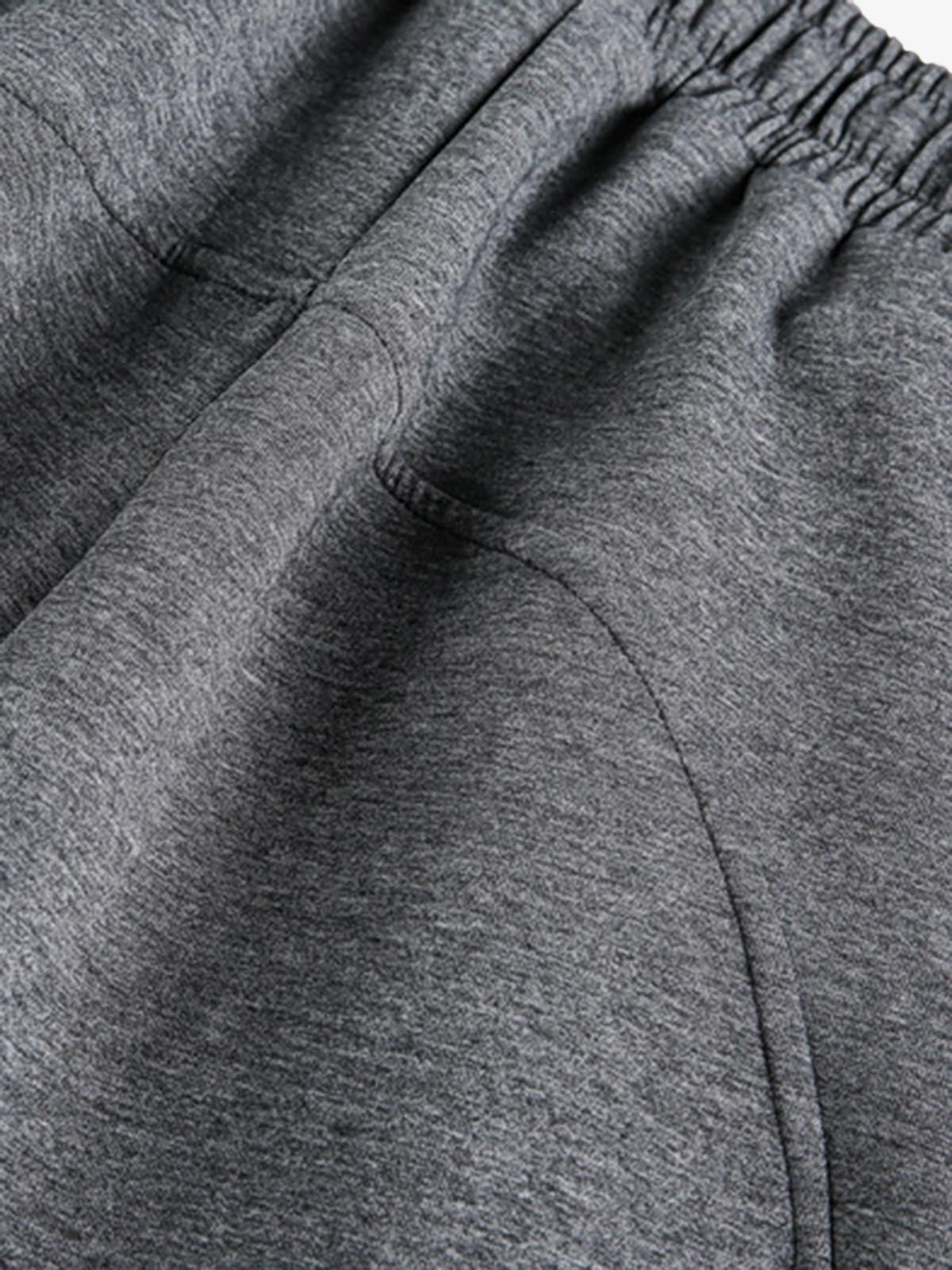 Deconstructed Split Drawstring Casual Sweatpants - image 7
