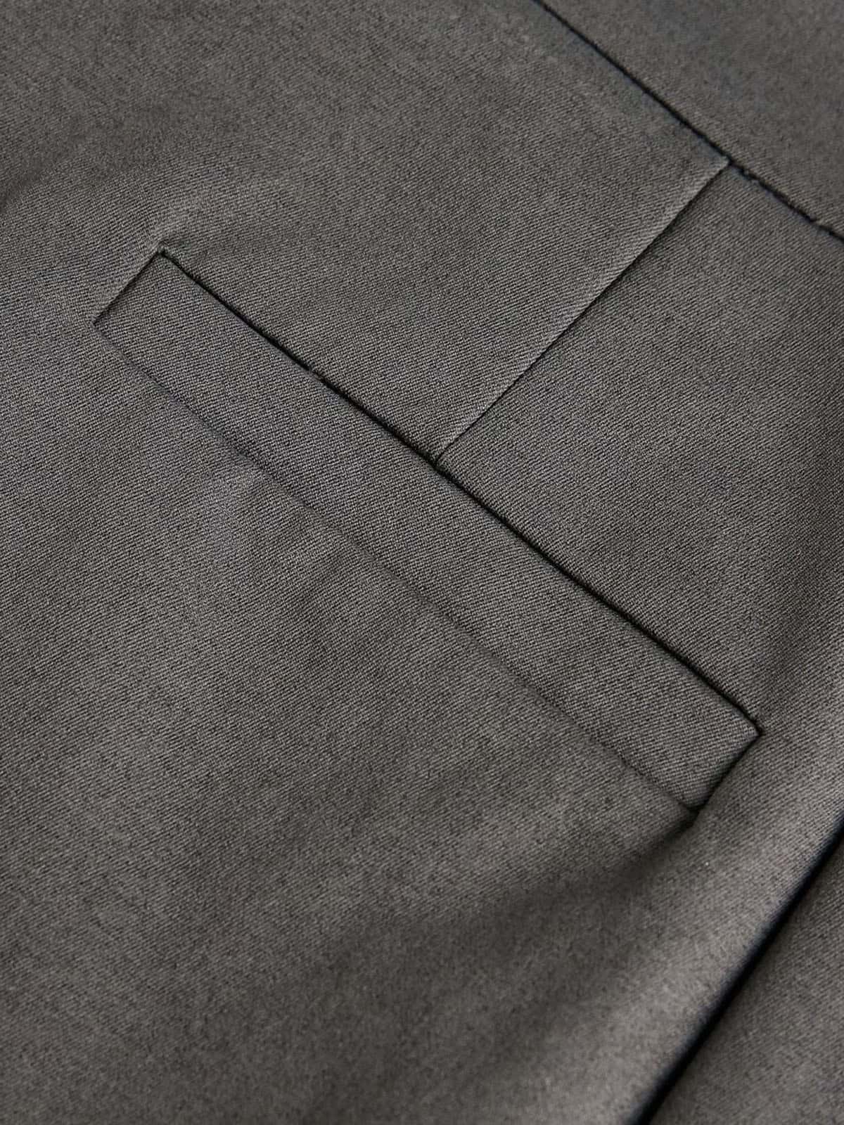 Street Deconstruction Split Casual Suit Pants - image 6
