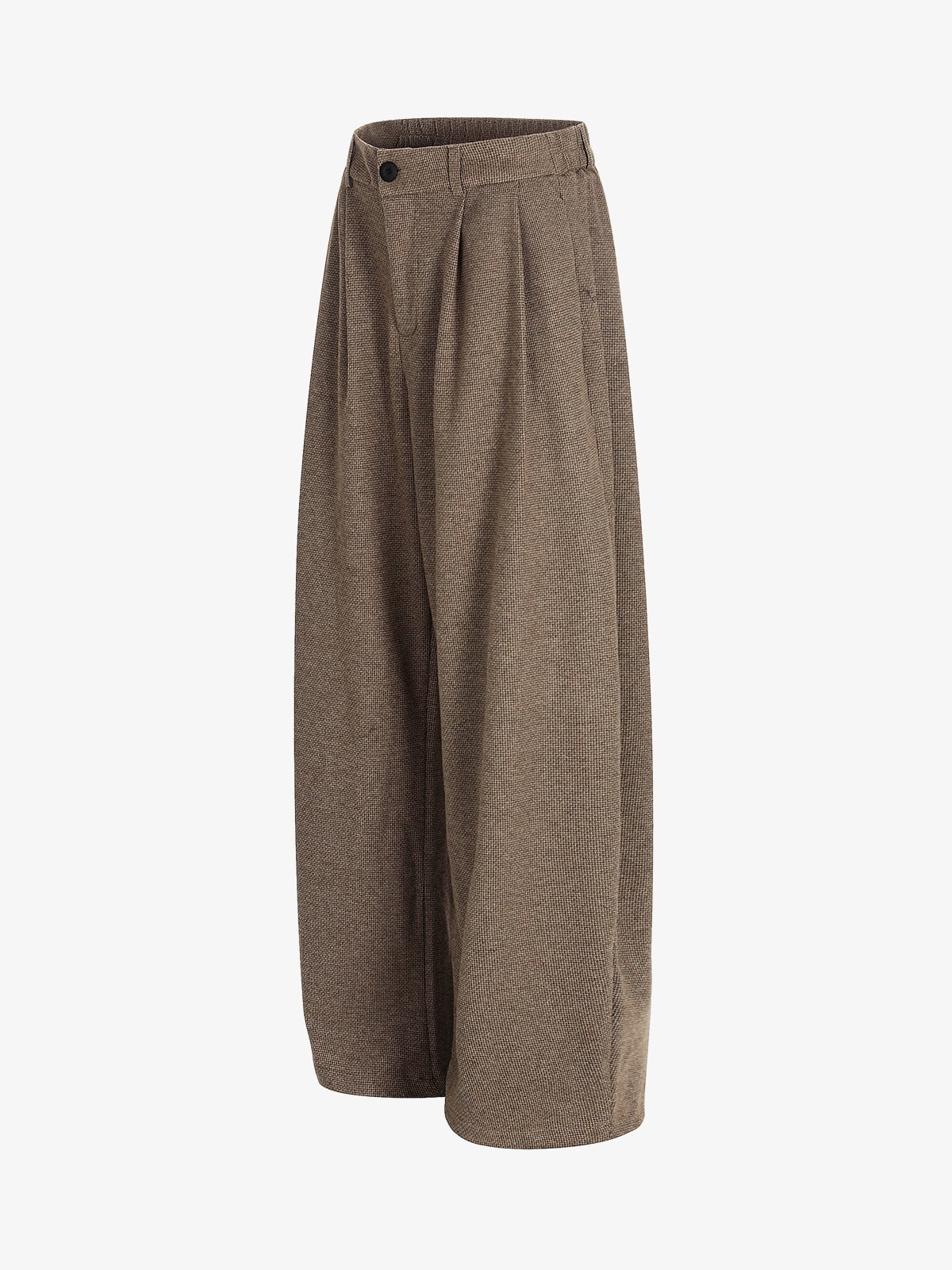 Casual Pleated Drape Stretch Barrel Pants - image 3