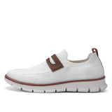 QEVV X9X Slip-On Oxford Shoes