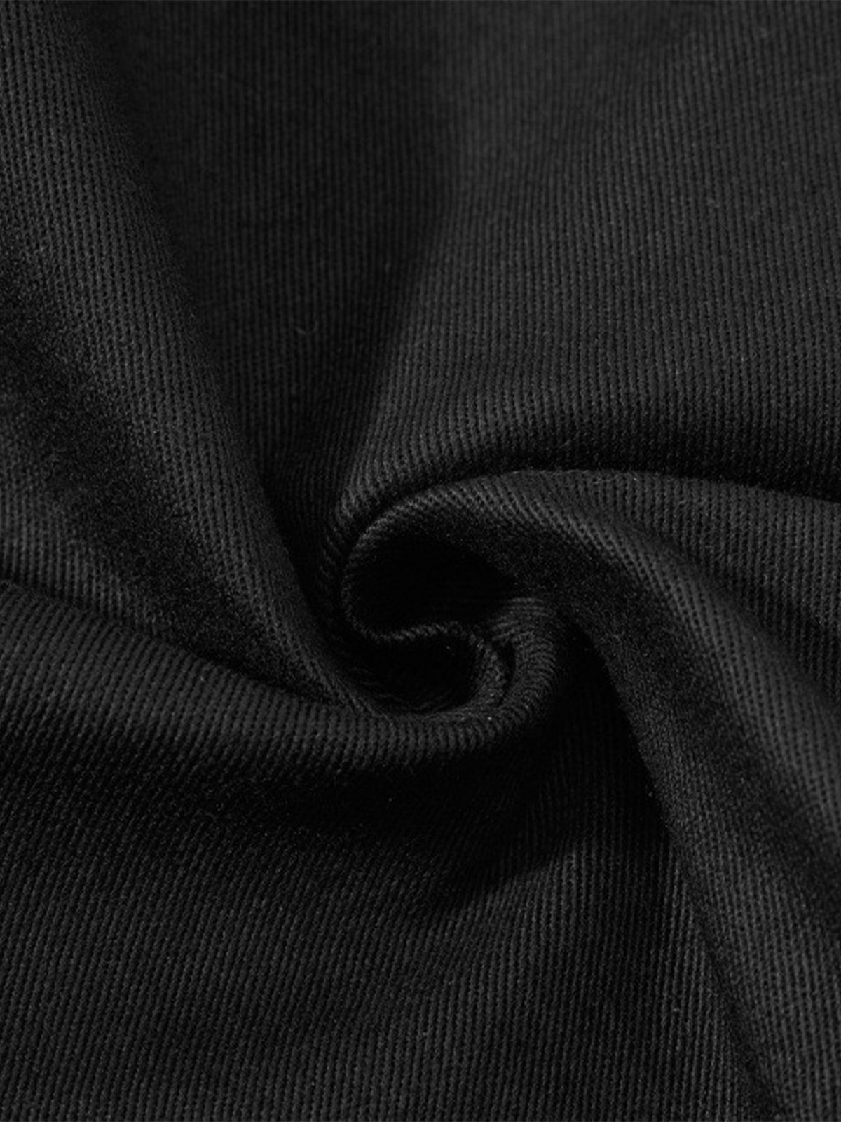 Vintage Heavy Pleated PU Leather Stitch Patchwork Flared Pants - image 9