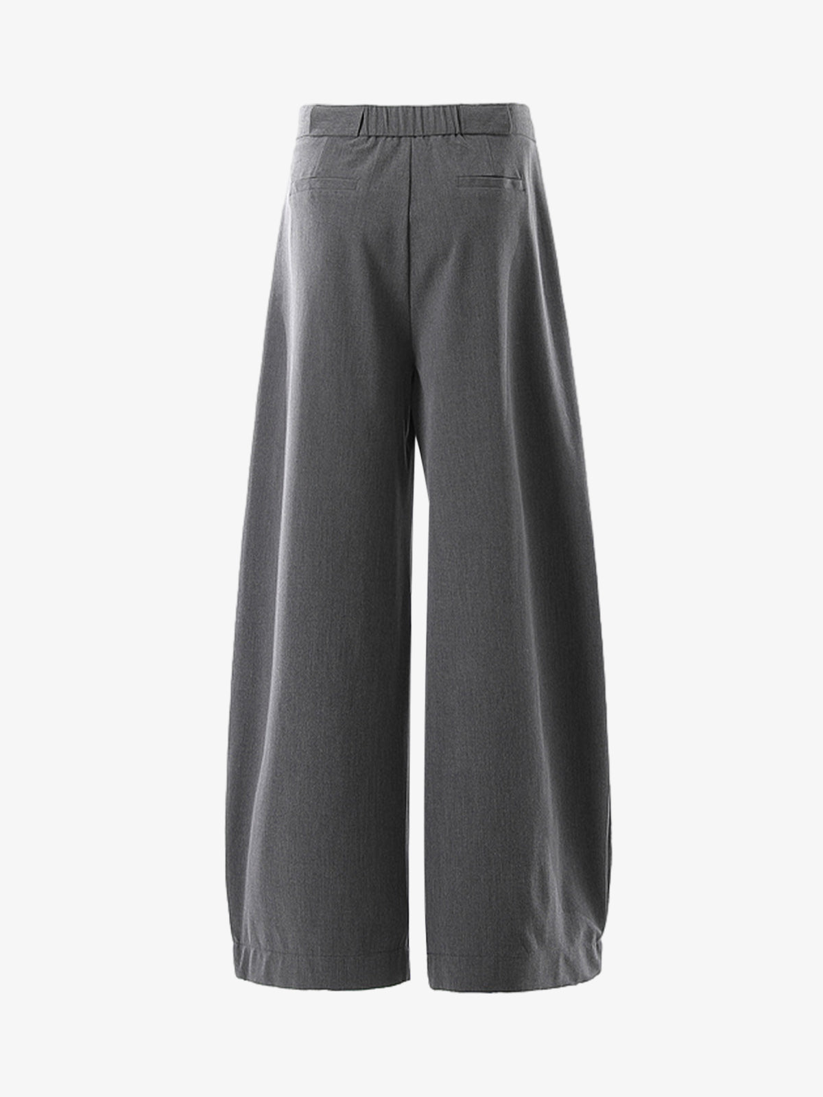 High Street Drawstring Design Pleated Flared Scimitar Pants - image 4