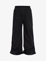 Pleated Crease Wide-Leg Mopping Casual Pants