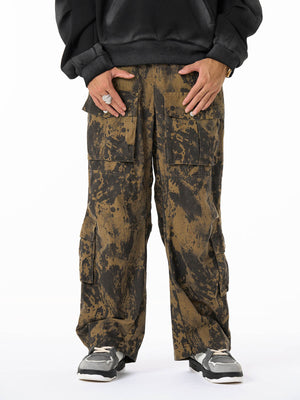 Hip-Hop Camouflage Multi-Pocket Cargo Pants - thumbnail 11