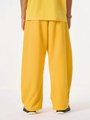 Fleece Vintage Side Stripe Drape Paratrooper Machete Wide Leg Pants - thumbnail 7