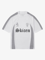 Gothic Font Jersey Street Rap T-Shirt