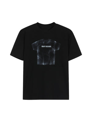Street Retro Art Pattern Printed T-Shirt - thumbnail 1