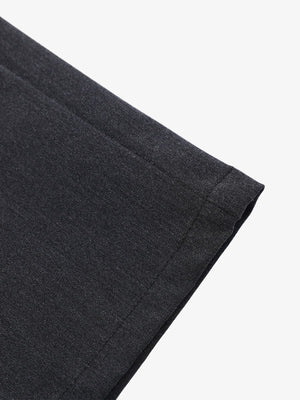 Retro Asymmetric Waist Loose Wide-Leg Trousers - thumbnail 9
