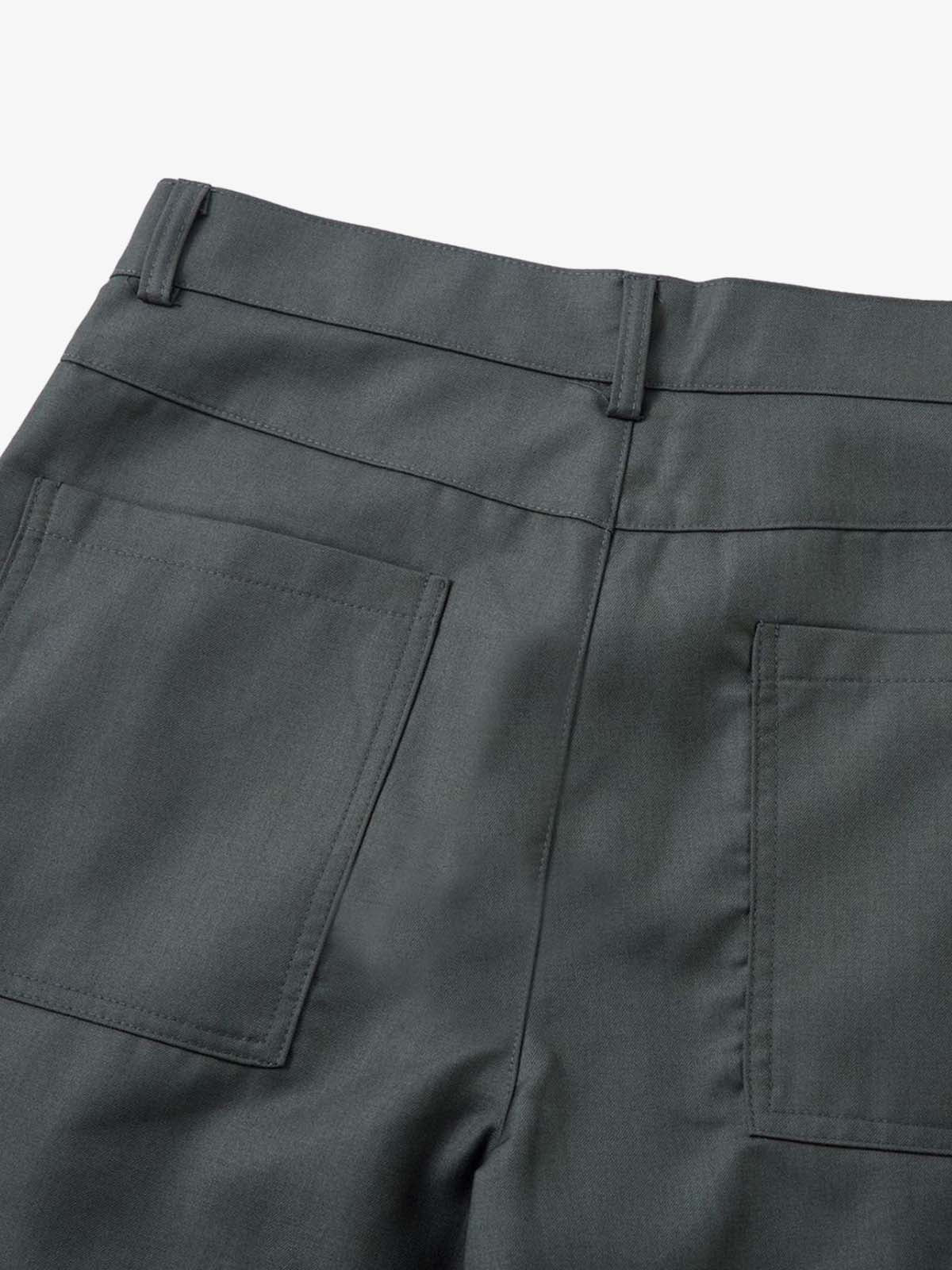 Double-Button Design Pleated Suit Casual Pants - image 7