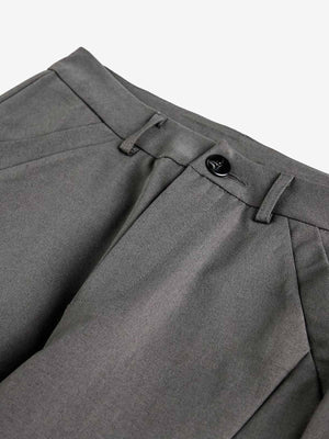 Street Deconstruction Split Casual Suit Pants - thumbnail 5