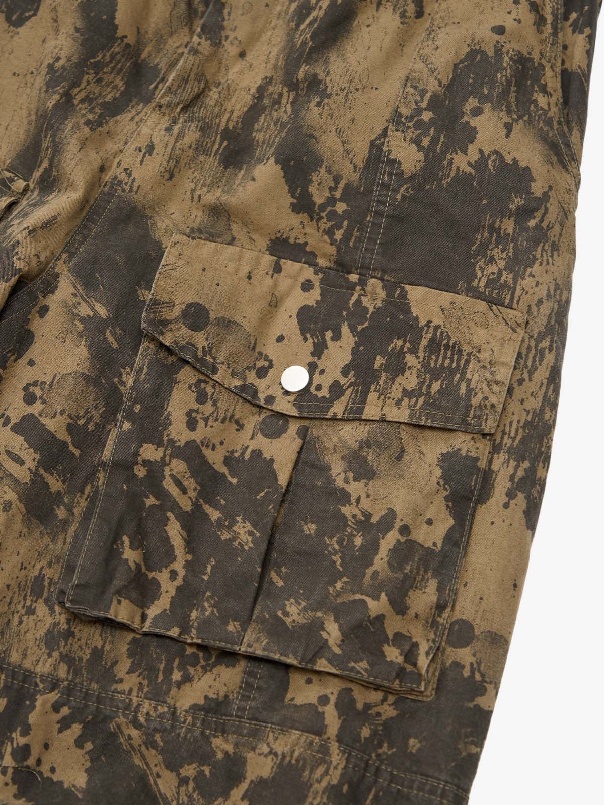 Hip-Hop Camouflage Multi-Pocket Cargo Pants - image 19