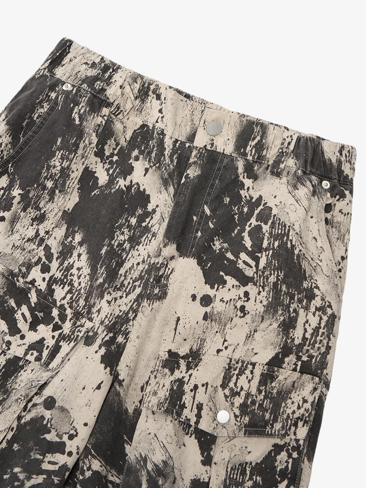 Hip-Hop Camouflage Multi-Pocket Cargo Pants - image 14