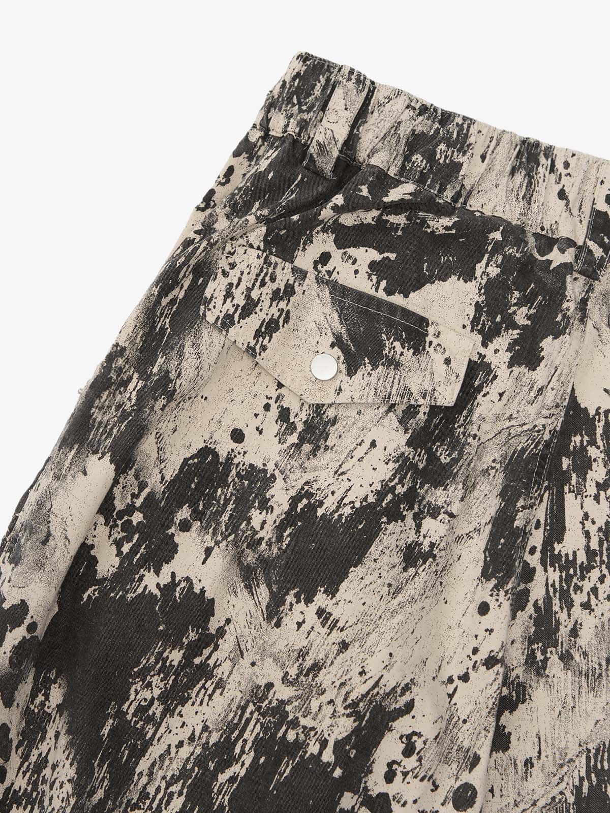 Hip-Hop Camouflage Multi-Pocket Cargo Pants - image 16